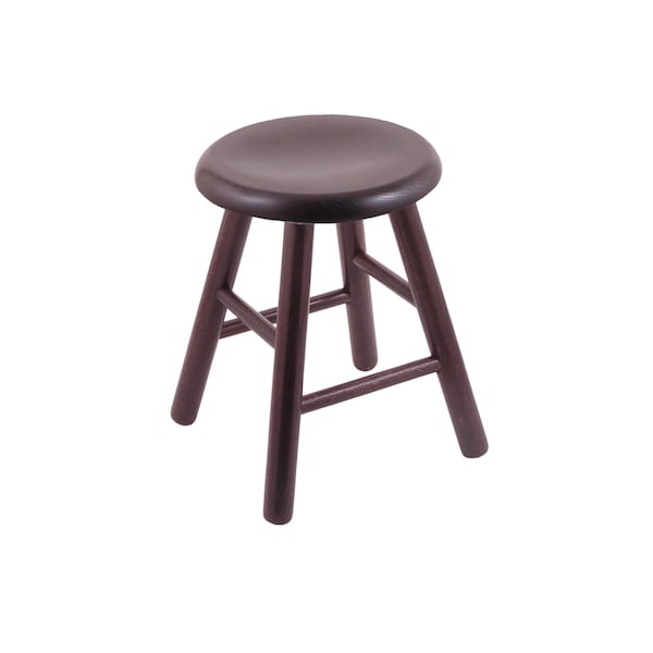 Oak Counter Stool, Dark Cherry Finish